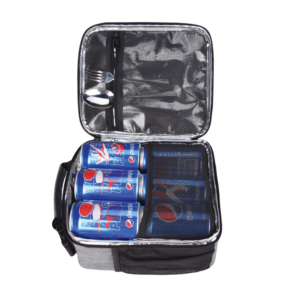 Small Polyester Cooler Bag (8.5'' W X 10.5'' H) 600D-Bag-Brand Your Tote-Brand Your Tote