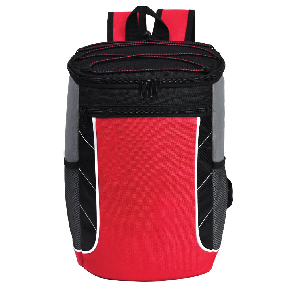 Medium Polyester Cooler Backpack (10.25'' W X 14'' H) 600D-Backpack-Brand Your Tote-Brand Your Tote