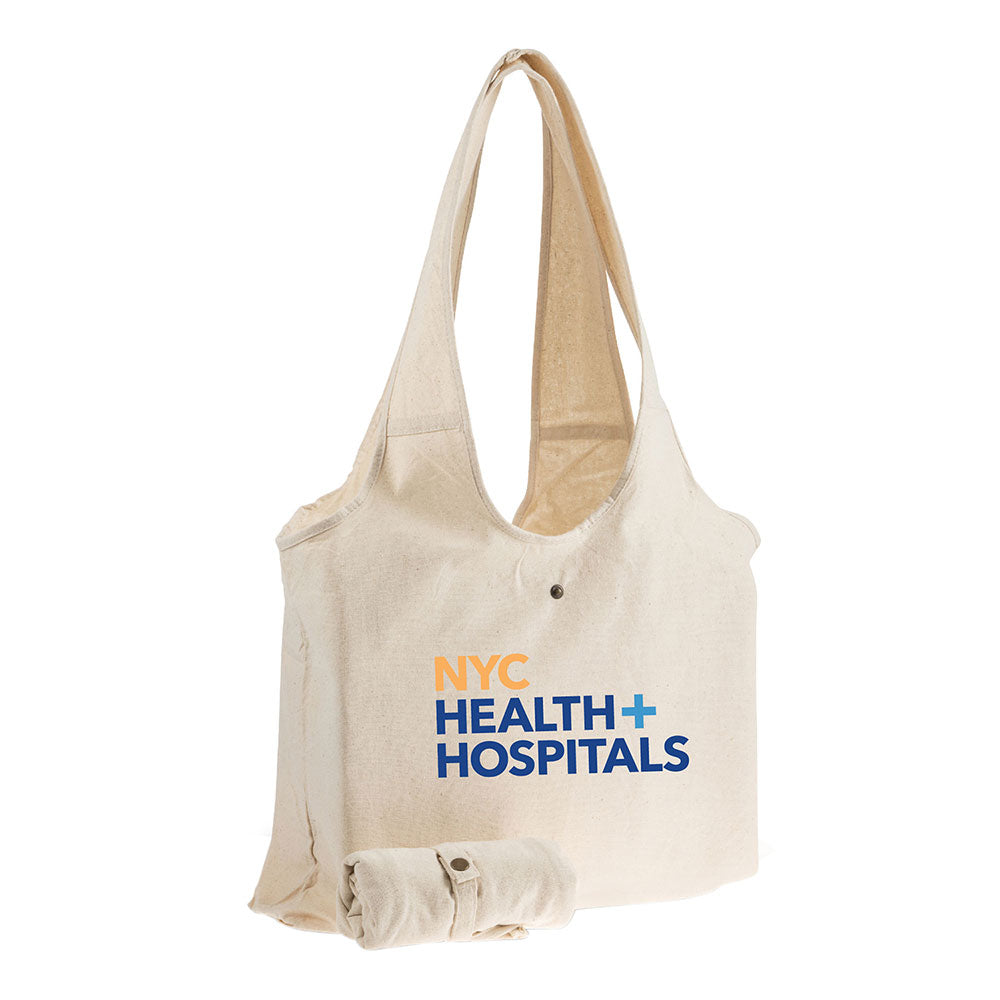 Large Cotton Canvas Foldable Sling Bag (19'' W X 13'' H) 9 Oz-Bag-Brand Your Tote-Brand Your Tote