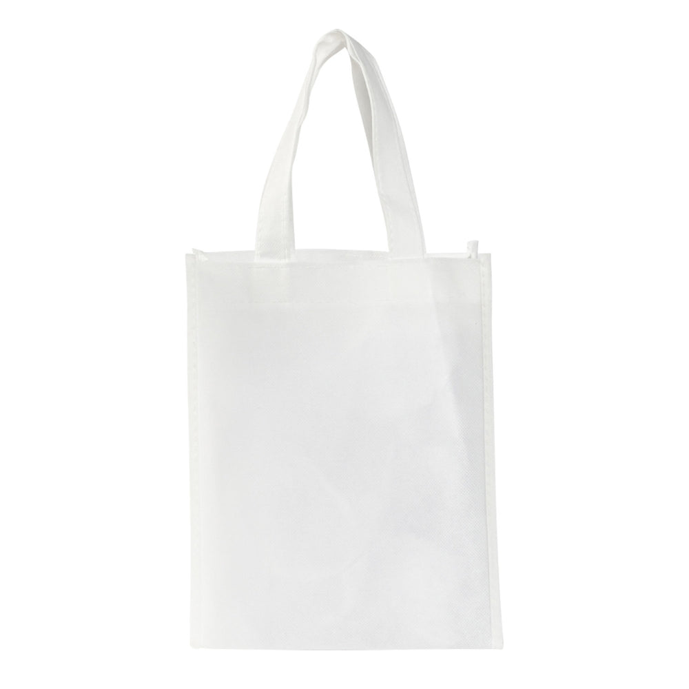 Small Polypropylene Shopper Bag (8'' W X 10'' H) 80 Gsm-Bag-Brand Your Tote-Brand Your Tote