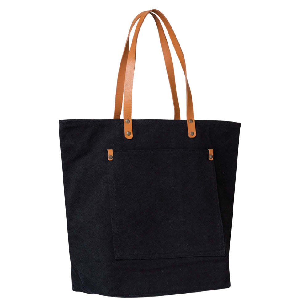 Large Dobby Cotton The Sands Tote Bag (17.32'' W X 13.77'' H) 14 Oz-Tote Bag-Brand Your Tote-Brand Your Tote