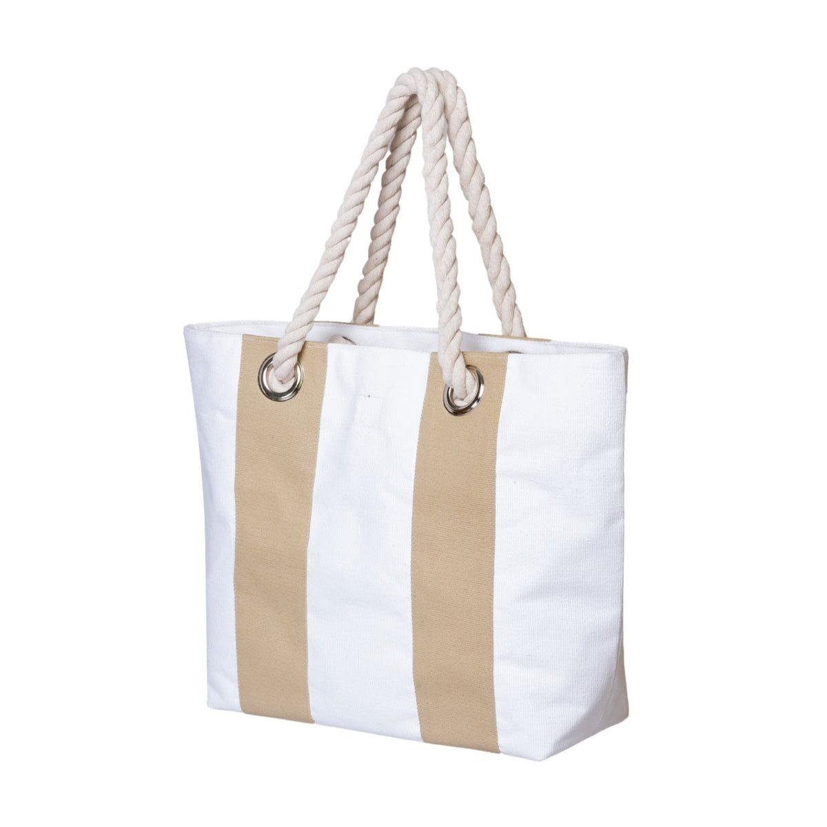 Xl Dobby Cotton Beach Club Tote Bag (22'' W X 14.9'' H) 18 Oz-Tote Bag-Brand Your Tote-Brand Your Tote