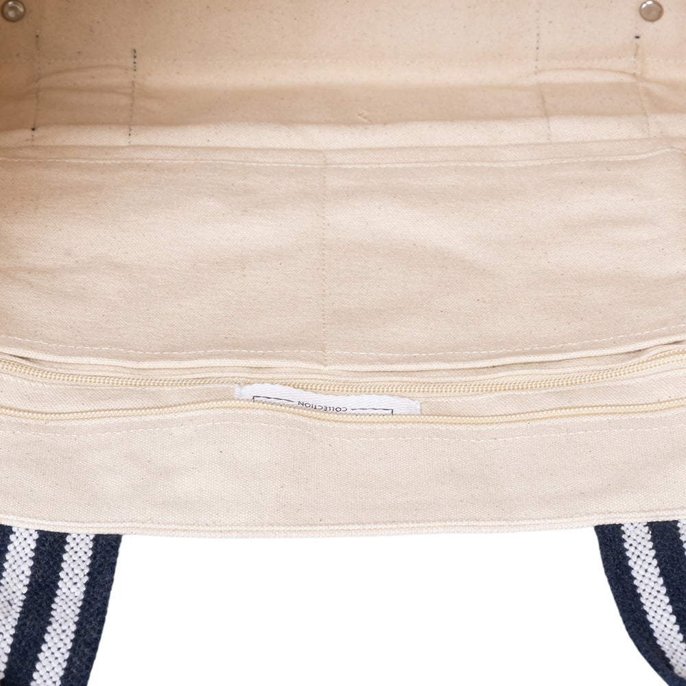 Medium Cotton Canvas Harbor Classic Tote Bag (16.14'' W X 11.8'' H) 14 Oz-Tote Bag-Brand Your Tote-Brand Your Tote