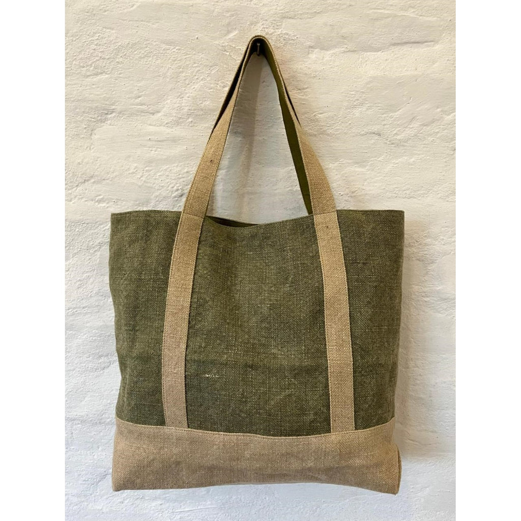Large Jute Kilim Kilim Premium Tote Bag (17.5'' W X 14.5'' H) 18 Oz-Tote Bag-Brand Your Tote-Brand Your Tote