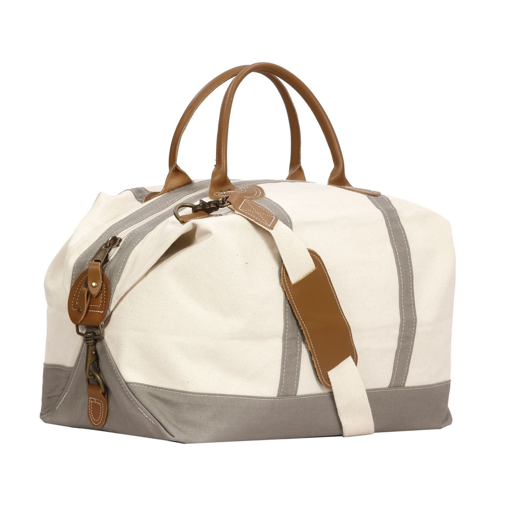 Xl Cotton Canvas Signature Weekender Bag (28'' W X 15'' H) 20 Oz-Bag-Brand Your Tote-Brand Your Tote