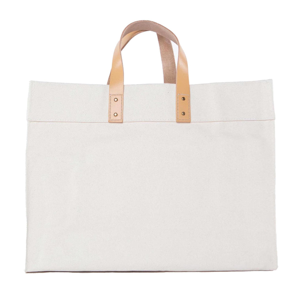 Large Cotton Canvas City Tote Bag (18'' W X 14'' H) 20 Oz-Tote Bag-Brand Your Tote-Brand Your Tote