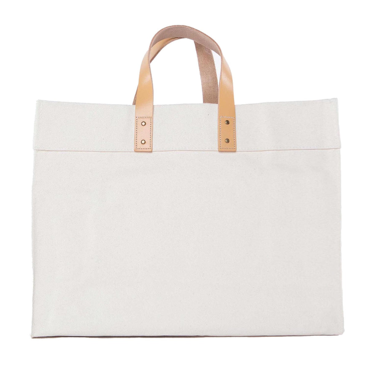 Large Cotton Canvas City Tote Bag (18'' W X 14'' H) 20 Oz-Tote Bag-Brand Your Tote-Brand Your Tote
