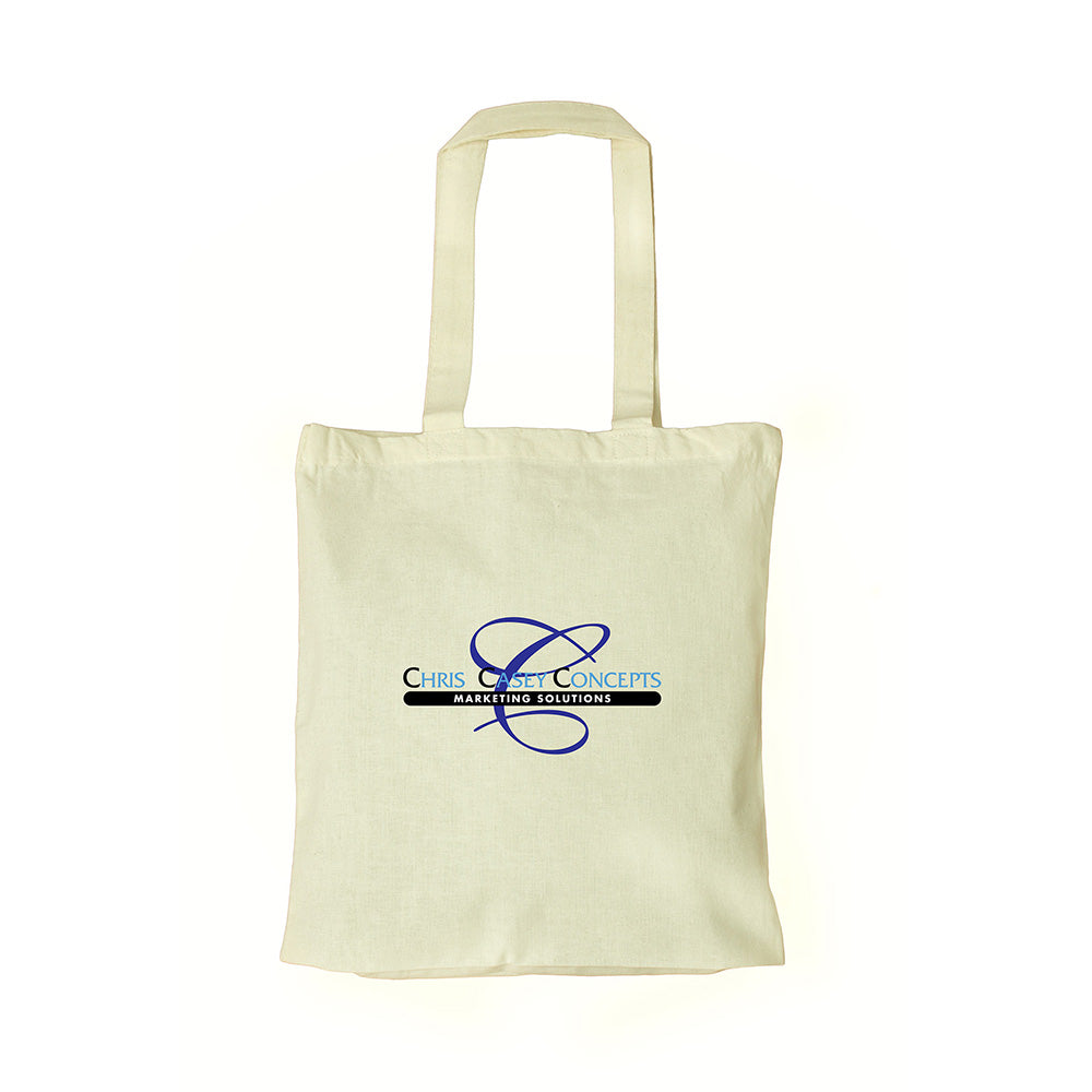 Medium Cotton Canvas Tote Bag (11'' W X 13'' H) 7 Oz-Tote Bag-Brand Your Tote-Brand Your Tote