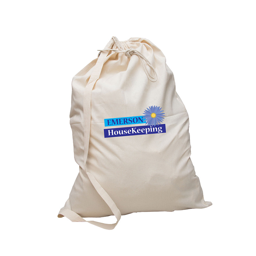 Xl Cotton Canvas Laundry Laundry Bag (20'' W X 15'' H) 7 Oz-Bag-Brand Your Tote-Brand Your Tote