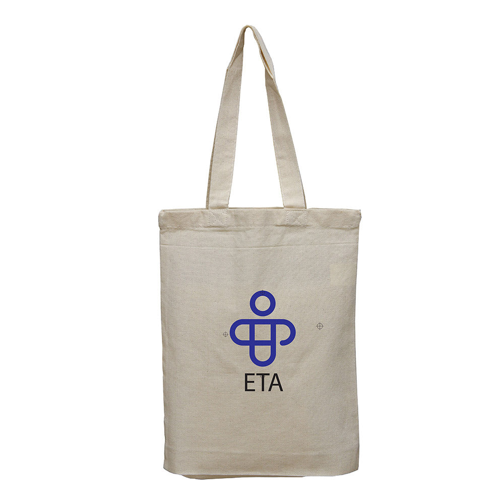 Small Cotton Canvas Tote Bag (9'' W X 11'' H) 7 Oz-Tote Bag-Brand Your Tote-Brand Your Tote