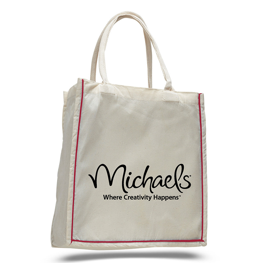 Large Cotton Canvas Bag (15'' W X 16'' H) 6 Oz-Bag-Brand Your Tote-Brand Your Tote