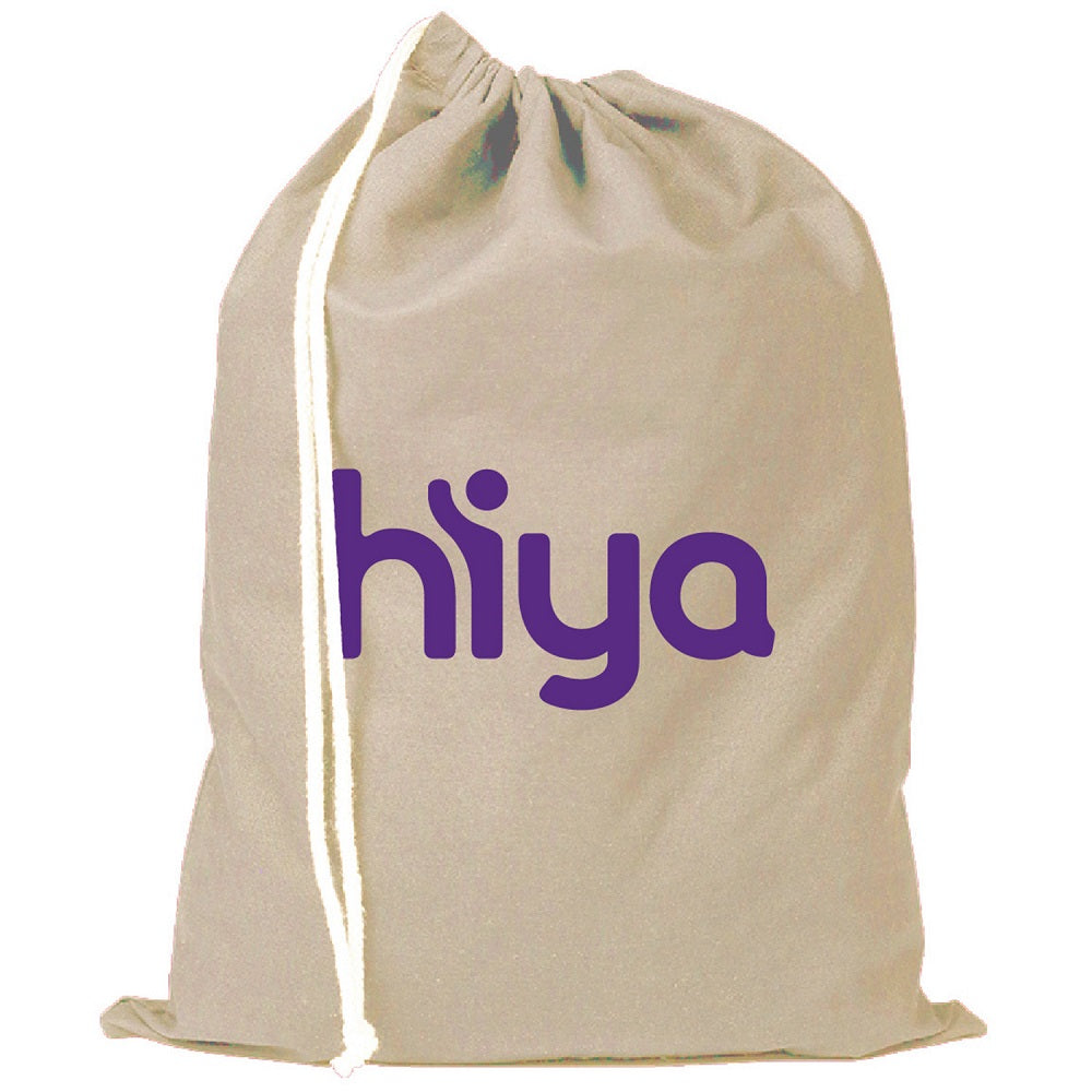Medium Cotton Canvas Shoedrawstring Shoe Bag (13'' W X 17'' H) 6 Oz-Bag-Brand Your Tote-Brand Your Tote