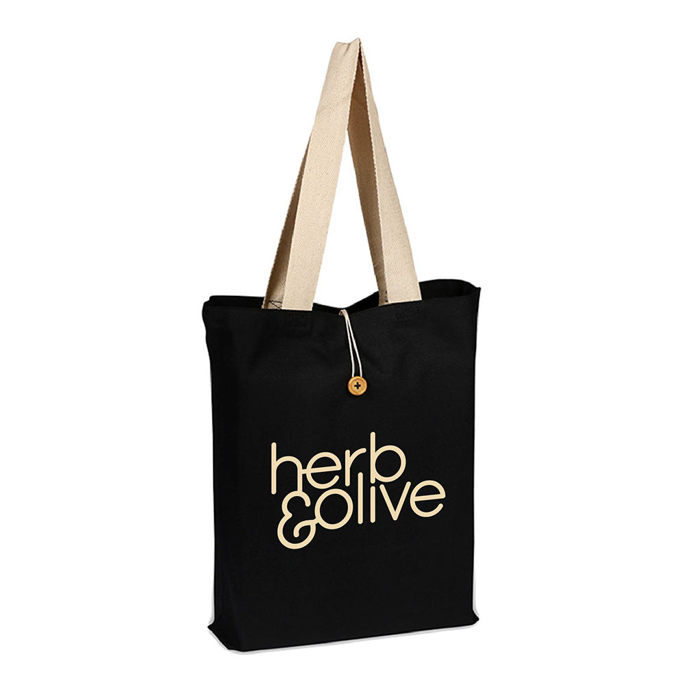 Large Cotton Canvas Tote Bag (15'' W X 16'' H) 12 Oz-Tote Bag-Brand Your Tote-Brand Your Tote