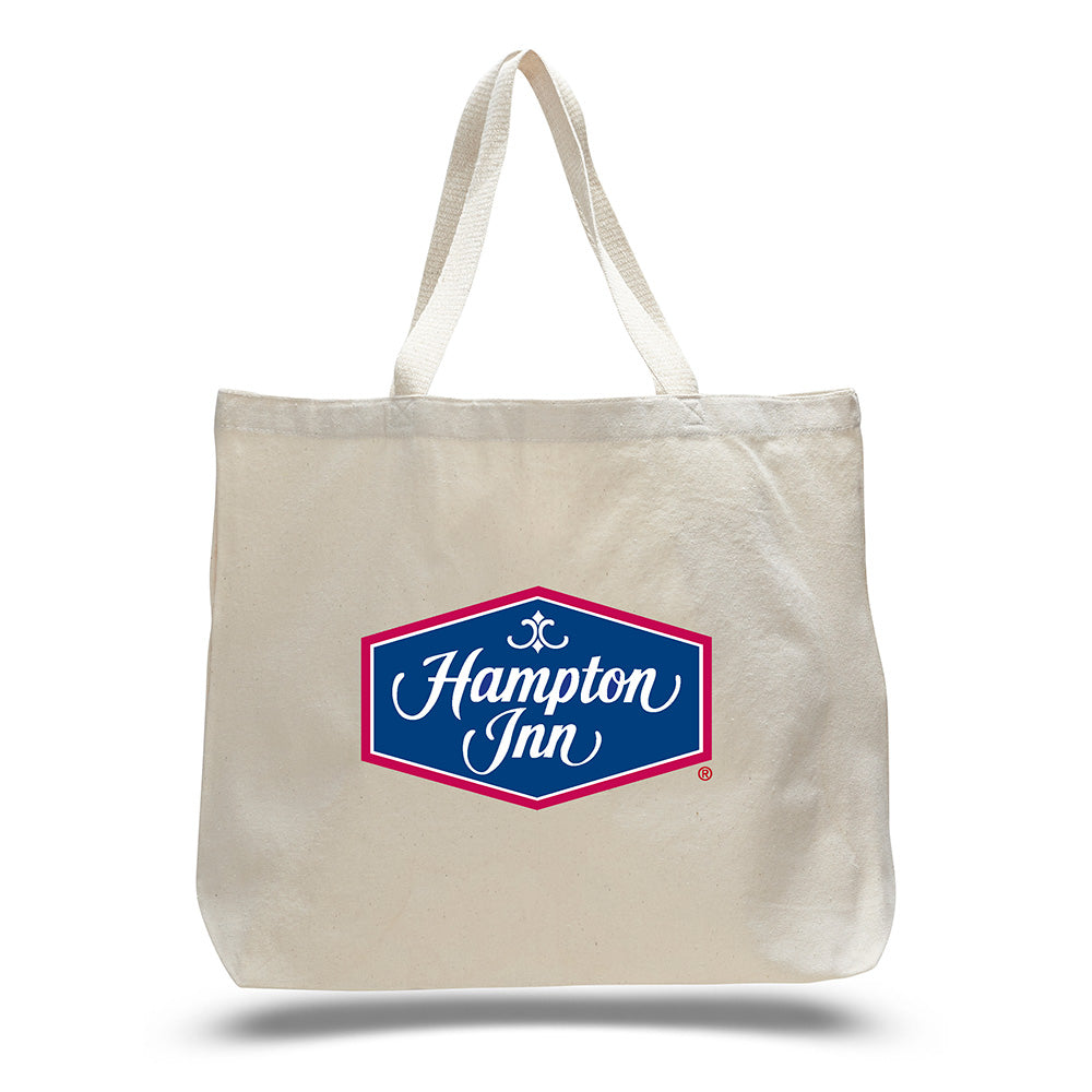 Xl Cotton Canvas Tote Bag (20'' W X 15'' H) 12 Oz-Tote Bag-Brand Your Tote-Brand Your Tote