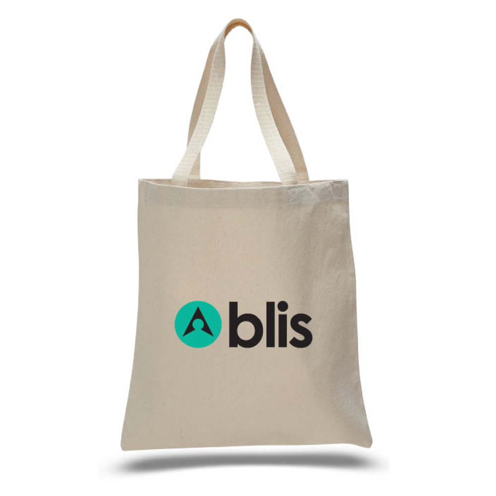 Large Cotton Canvas Promotional Tote Bag (15'' W X 16'' H) 12 Oz-Tote Bag-Brand Your Tote-Brand Your Tote