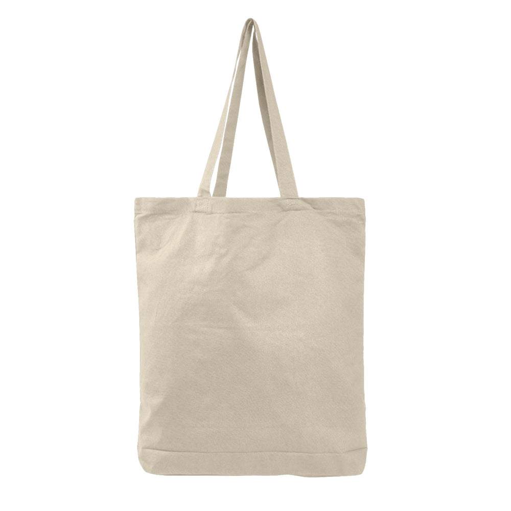 Large Cotton Canvas Promotional Tote Bag (15'' W X 16'' H) 6 Oz-Tote Bag-Brand Your Tote-Brand Your Tote