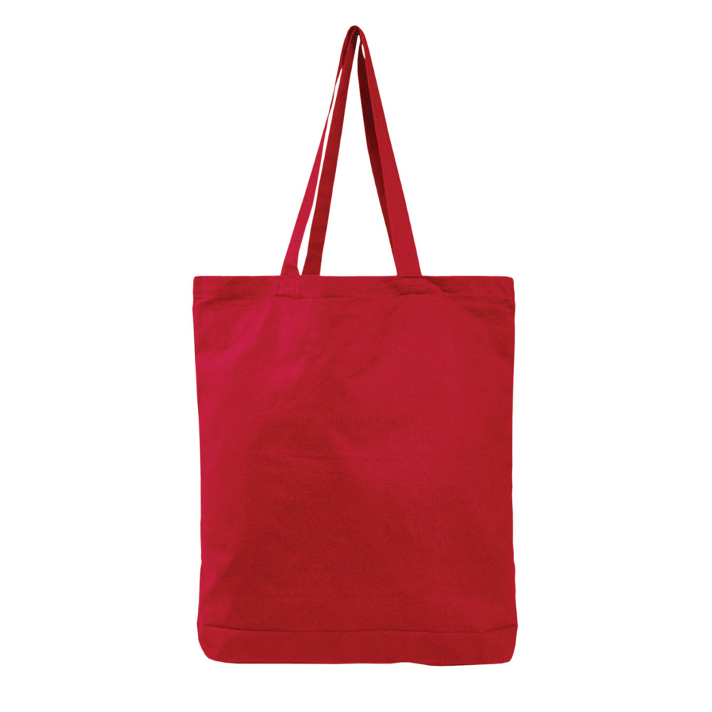 Large Cotton Canvas Promotional Tote Bag (15'' W X 16'' H) 6 Oz-Tote Bag-Brand Your Tote-Brand Your Tote