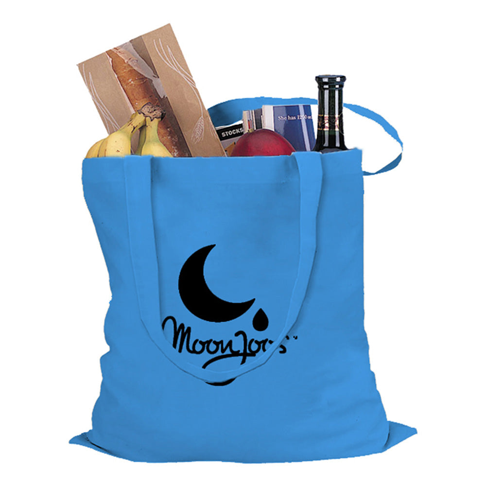 Large Cotton Canvas Tote Bag (15'' W X 16'' H) 6 Oz-Tote Bag-Brand Your Tote-Brand Your Tote