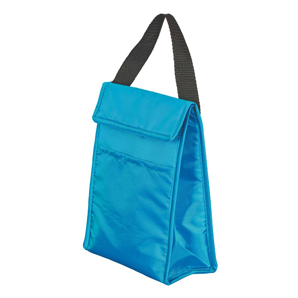 Small Polyester Lunch Bag (7'' W X 10'' H) 210D-Bag-Brand Your Tote-Turquoise-Brand Your Tote