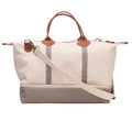 Xl Cotton Canvas Sierra Weekender Bag (24'' W X 14'' H) 20 Oz-Bag-Brand Your Tote-Grey-Brand Your Tote